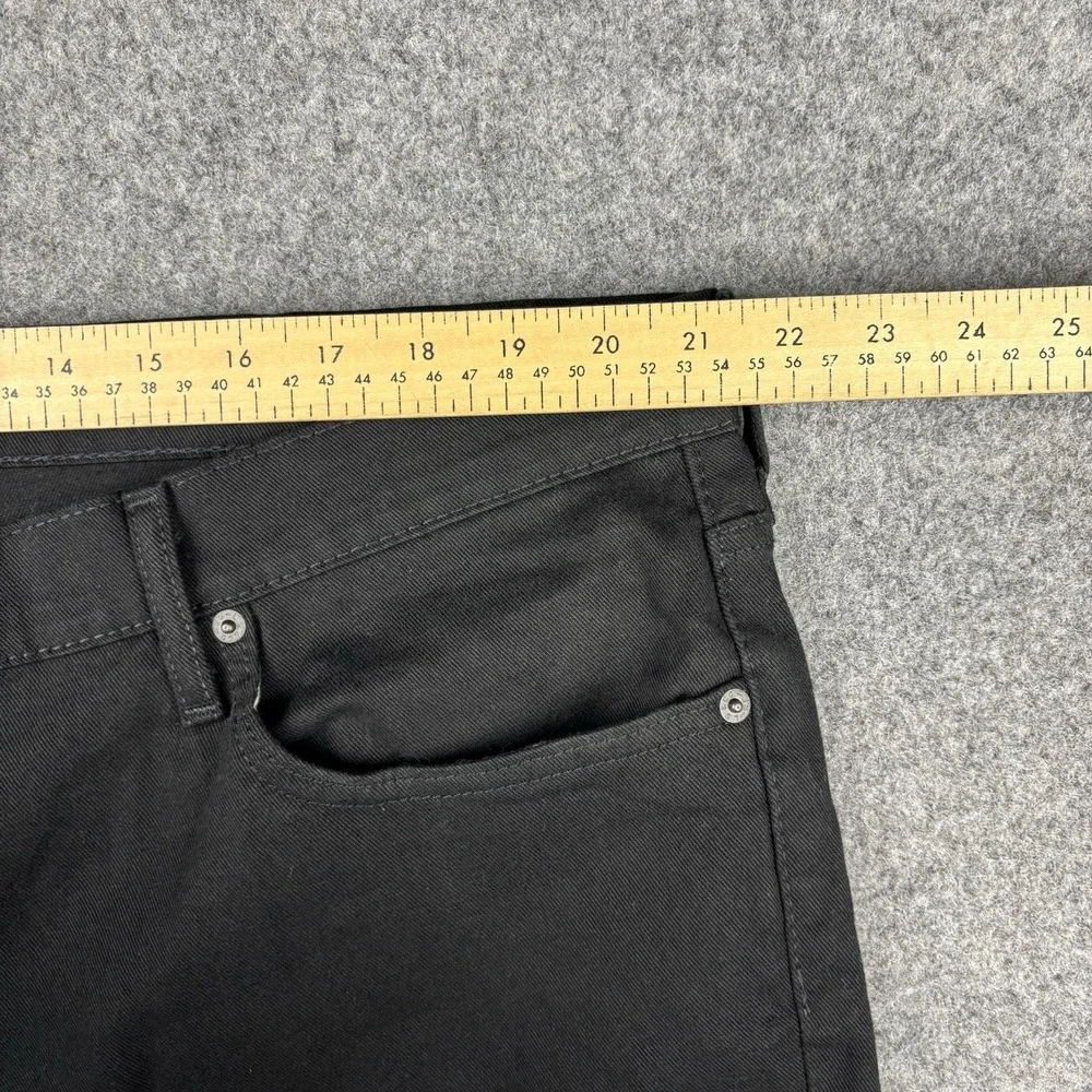 Levi's 541 Jeans Mens 42x30 Athletic‎ Taper Black Straight Denim Classic Casual